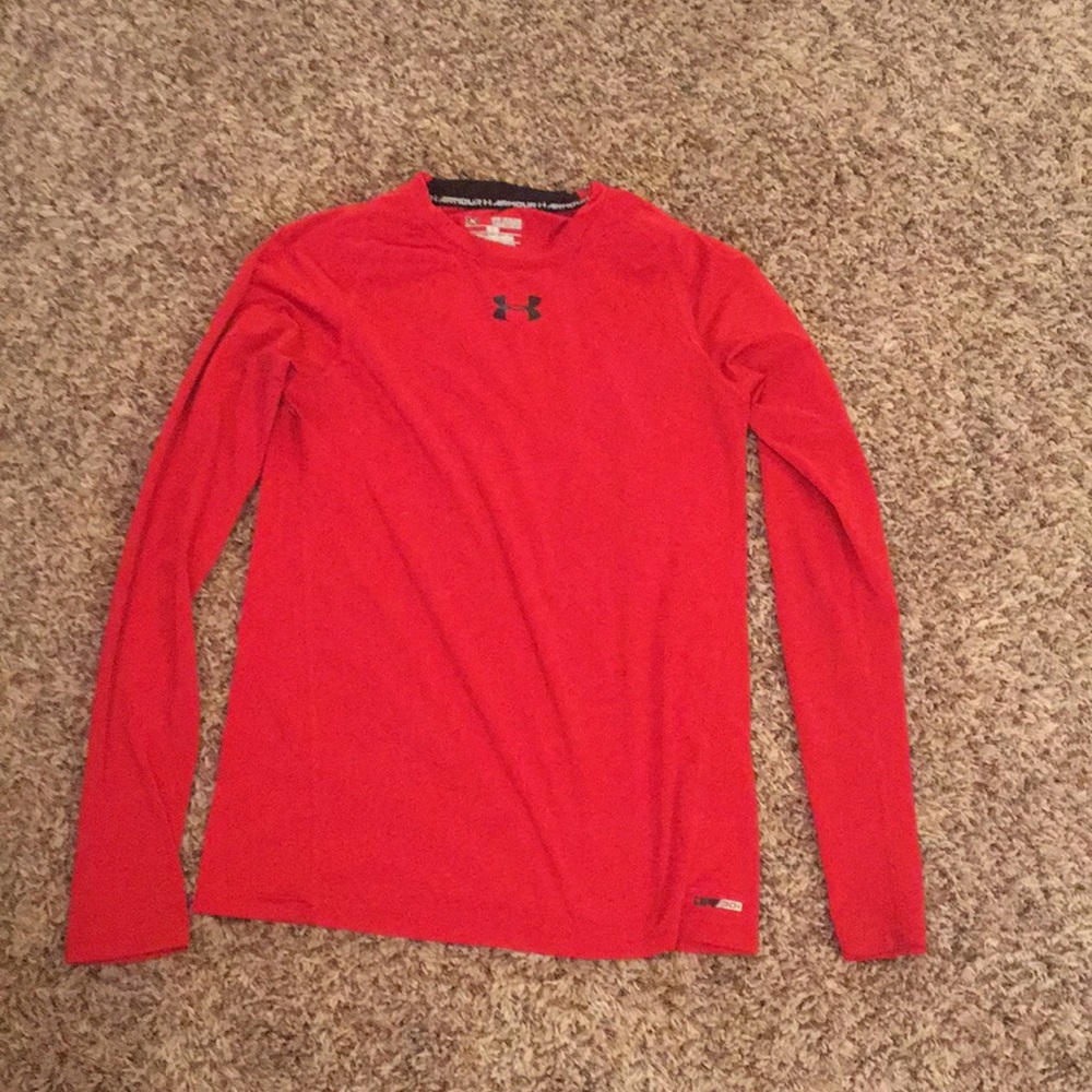 Under Armour Boys XL Fitted Long Sleeve